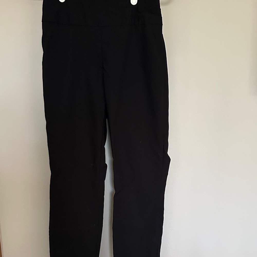 Seventh Avenue size Small Straight Leg Stretch Pull on Dress Pants